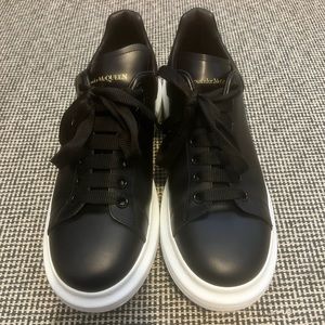 Alexander McQueen oversized leather sneakers